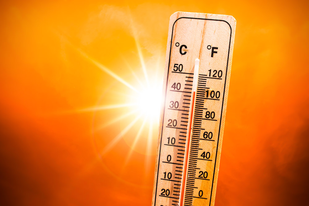 hot temperature